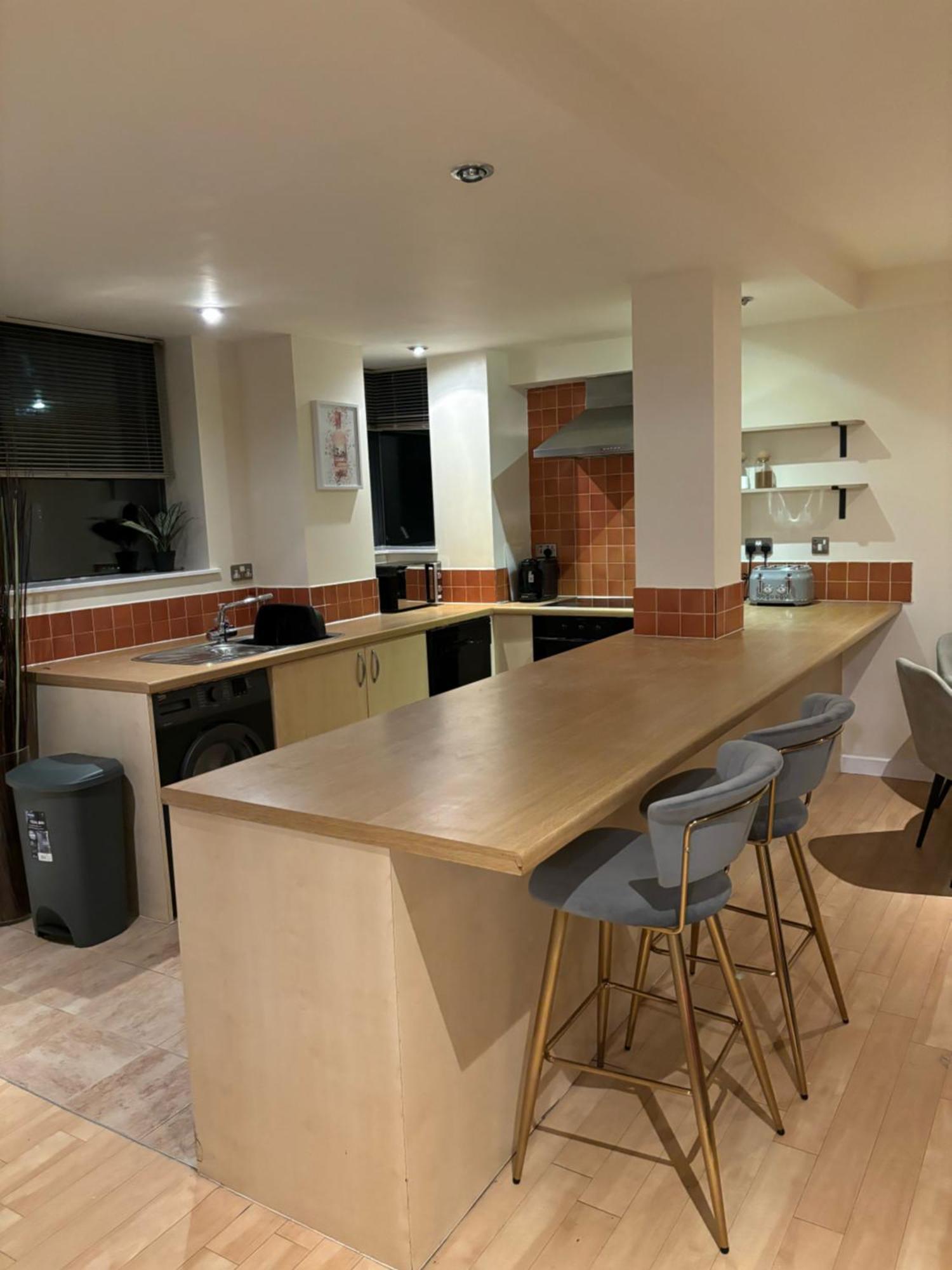 Modern 2 Bdr Flat In Nottingham City Centre With Free Parking Exterior foto